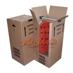 کارتن رگال دار برای بسته بندی اسباب کشی
